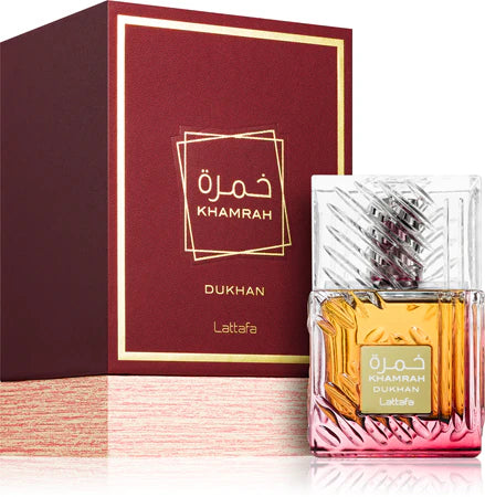 Lattafa Khamrah Dukhan Eau de Parfum Unisex 100ml | Oriental Dulce y Ahumado