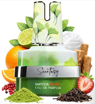Armaf Scentasy Matcha Magix Eau de Parfum 100 ml Unisex – Perfume Fresco Cítrico Verde con Té, Bergamota y Maderas – Fragancia Moderna