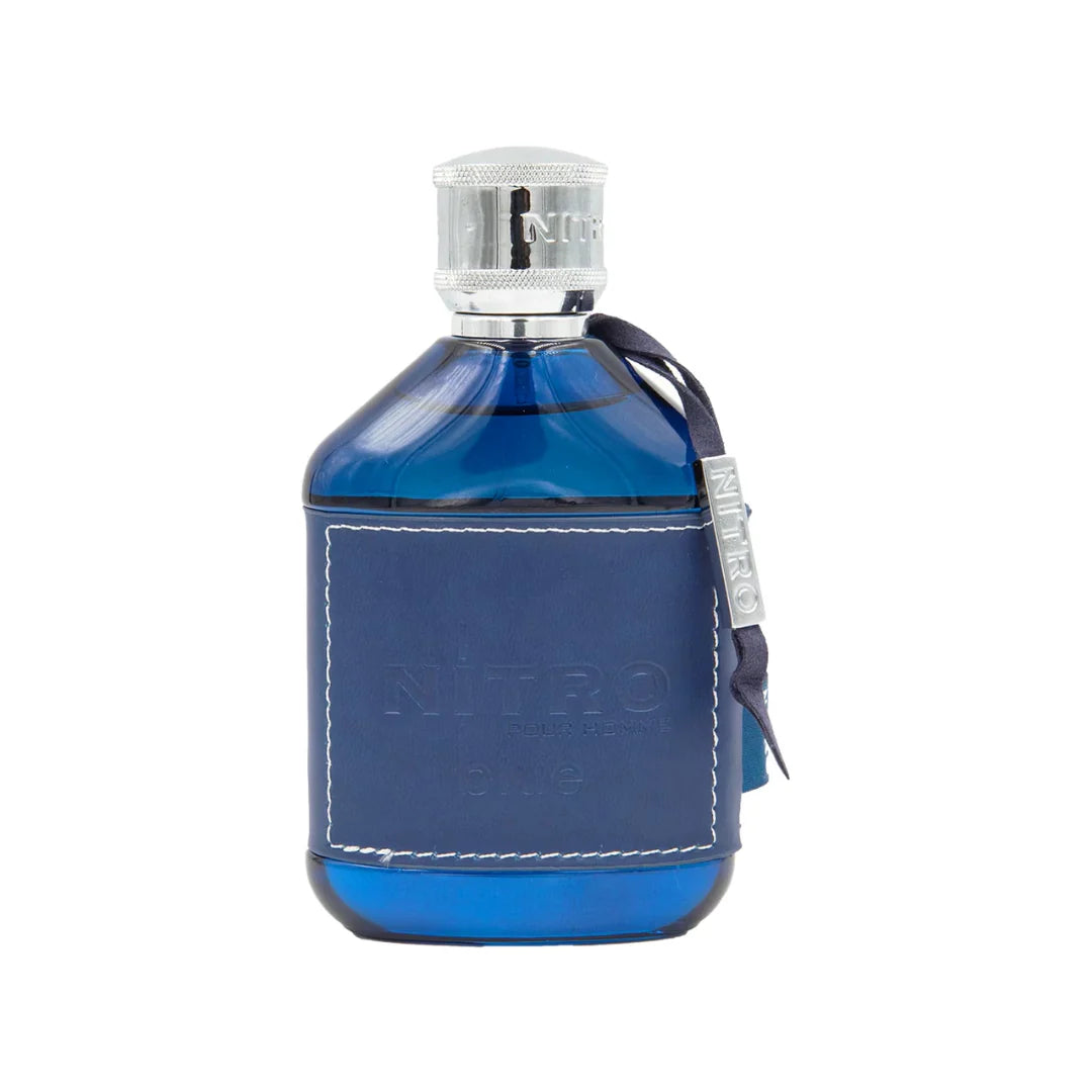 Dumont Nitro Blue Eau de Parfum 100 ml Hombre – Perfume masculino Dulce Especiado con Ámbar, Canela y Notas Amaderadas