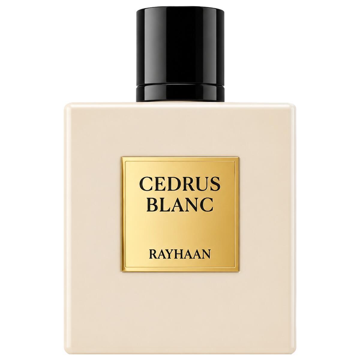 Rayhaan Cedrus Blanc Eau de Parfum 100 ml | Perfume Cítrico y Amaderado Unisex