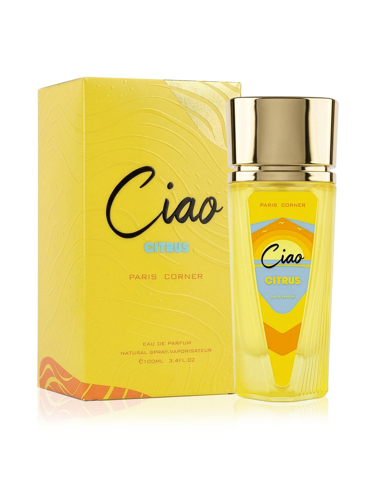Ciao Citrus Eau de Parfum 100 ml | Perfume Unisex Cítrico y Fresco - Paris Corner