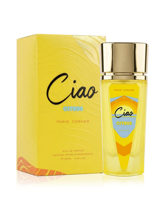 Ciao Citrus Eau de Parfum 100 ml | Perfume Unisex Cítrico y Fresco - Paris Corner