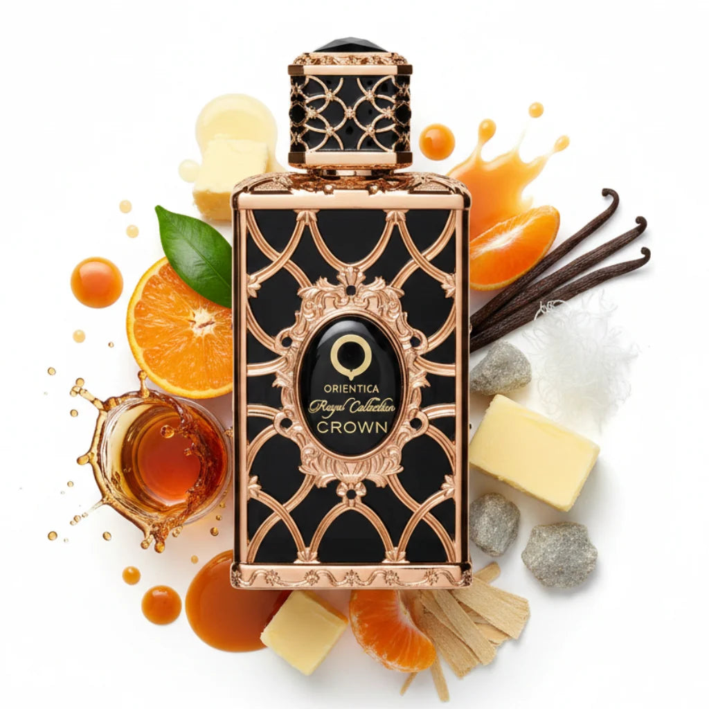 Orientica Crown Royal Collection Eau de Parfum 80 ml - Perfume masculino , Avainillado y Almizclado