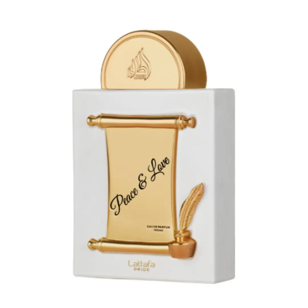 Peace & Love   Lattafa -Eau de Parfum 100 ml | Perfume Unisex Amaderado y Vainilla - Lattafa