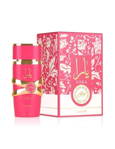 Yara Candy Lattafa Eau de Parfum 100ml – Perfume mujer Dulce Avainillado y Afrutado