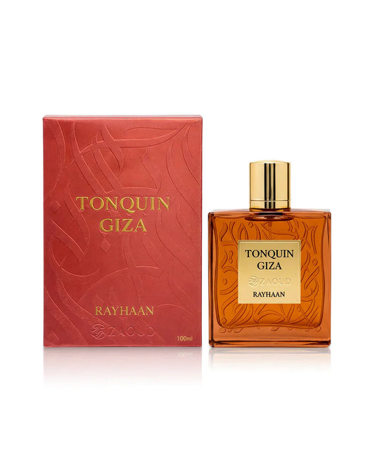 Tonquin Giza Rayhaan Eau de Parfum 100 ml – Perfume Unisex Dulce Avainillado y Almendrado