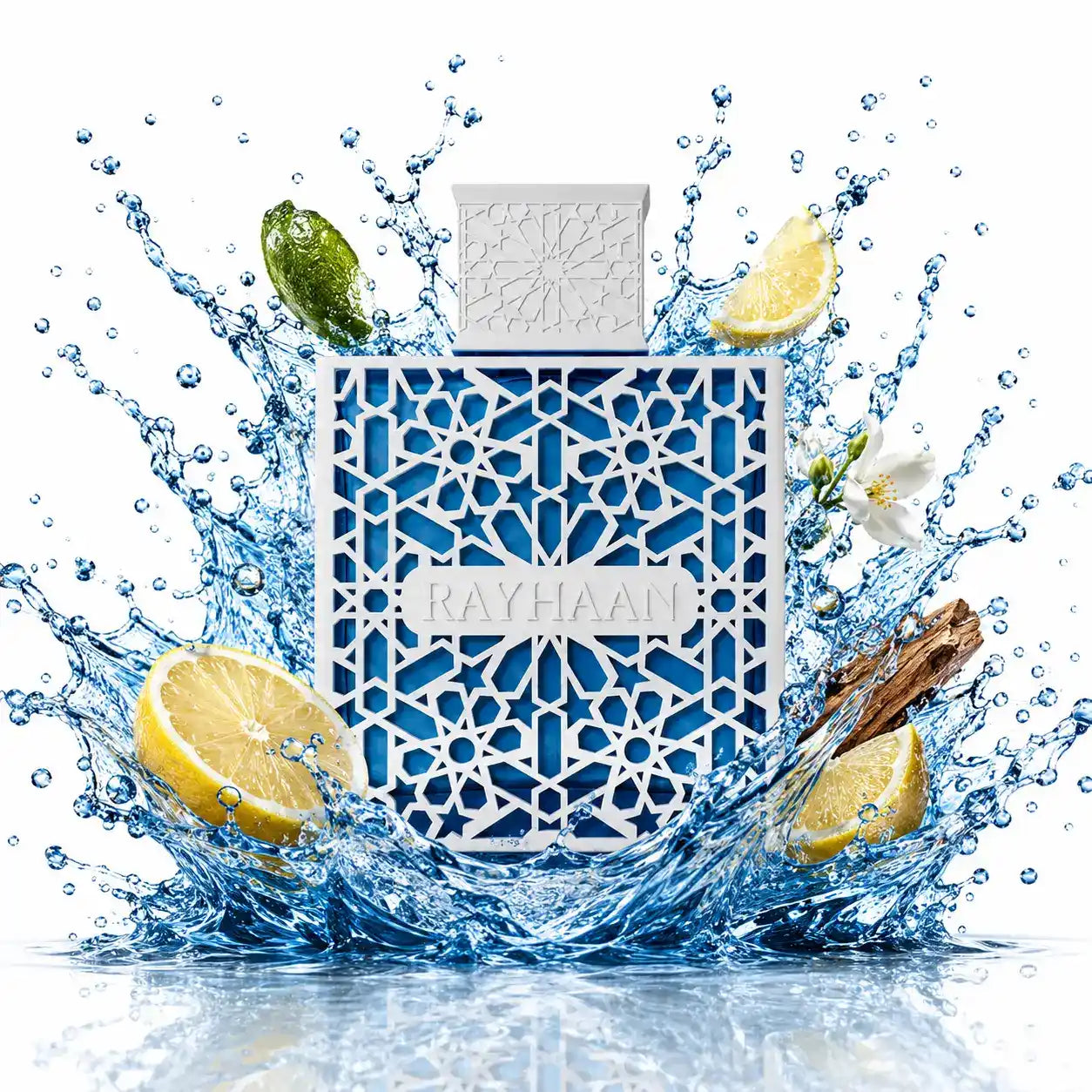 Rayhaan Azul Eau de Parfum 100 ml | Perfume Masculino Fresco Cítrico