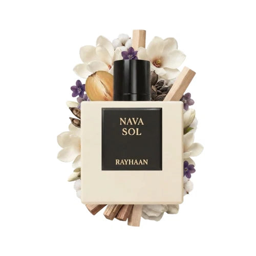 Rayhaan Nava Sol Eau de Parfum 100 ml | Perfume Amaderado y Floral Unisex