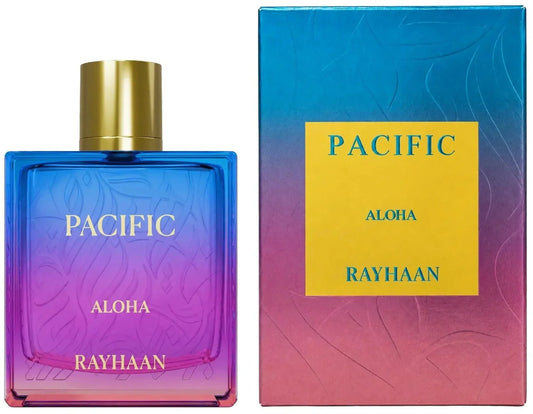 Rayhaan Pacific Aloha Eau de Parfum 100 ml | Perfume Unisex Acuático Tropical