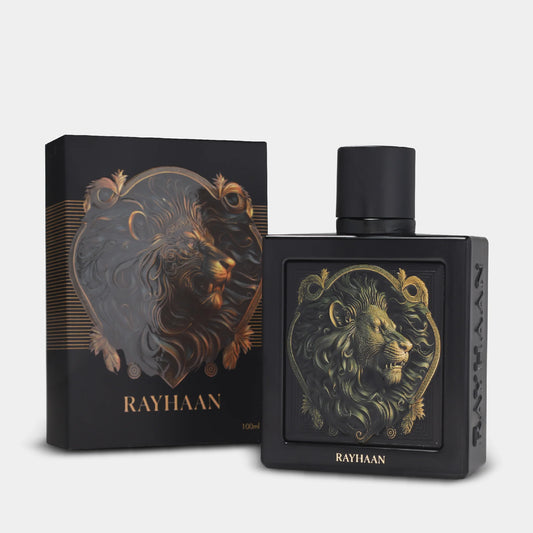 Rayhaan Lion Eau de Parfum 100 ml – Perfume Masculino Aromático Amaderado