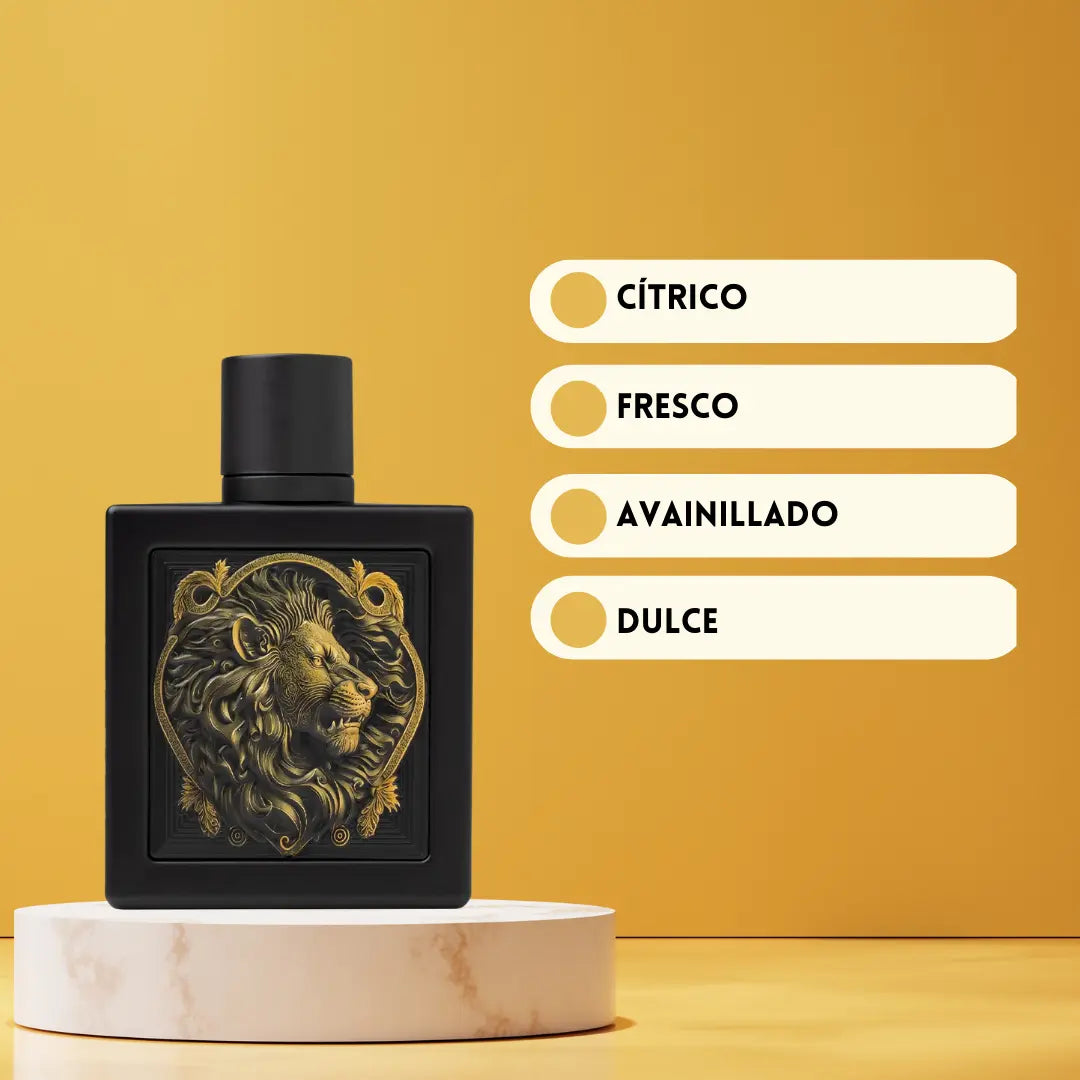 Rayhaan Lion Eau de Parfum 100 ml – Perfume Masculino Aromático Amaderado