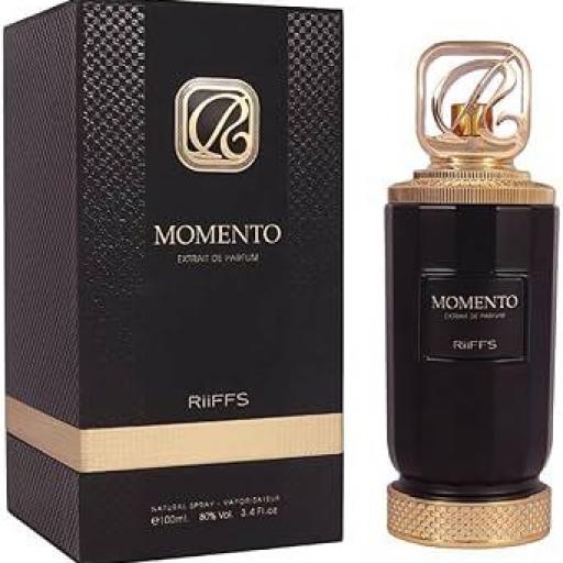 Momento Riiffs Perfumes Eau de Parfum 100ml – Fragancia Elegante y Duradera Unisex