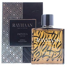 Rayhaan Imperia Pour Homme Eau de Parfum 100 ml Hombre – Perfume masculino Cítrico Amaderado con Bergamota, Manzana, Sándalo y Ámbar
