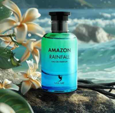 Volaré Amazon Rainfall Eau de Parfum 100 ml – Perfume Fresco Amaderado Aromático Unisex