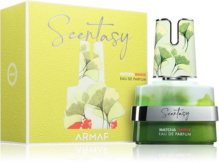 Armaf Scentasy Matcha Magix Eau de Parfum 100 ml Unisex – Perfume Fresco Cítrico Verde con Té, Bergamota y Maderas – Fragancia Moderna