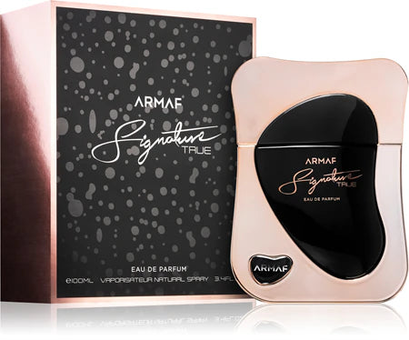 Armaf Signature True Eau de Parfum 100 ml – Perfume Dulce Gourmand con Café, Vainilla y Caramelo Unisex
