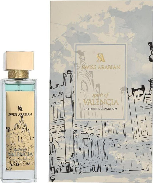Swiss Arabian Spirit of Valencia Eau de Parfum 100 ml | Perfume Unisex Fresco, Cítrico y Floral