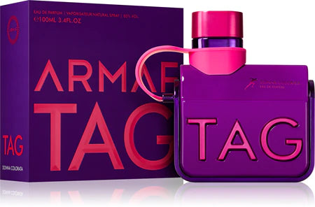 Armaf Tag Her Donna Colorata Eau de Parfum 100 ml | Perfume Floral, Cítrico y Afrutado para Mujer