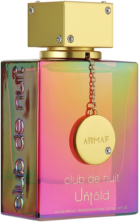 Club de Nuit Untold Armaf EDP 105 ml – Perfume Ámbar Amaderado Unisex