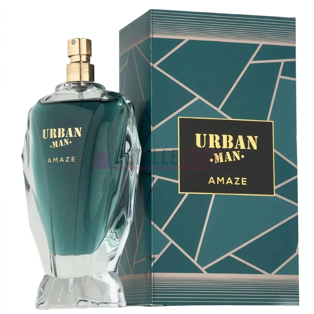 Urban Man Amaze Eau de Parfum 100 ml | Perfume Masculino Elegante y Amaderado-Fragrance World