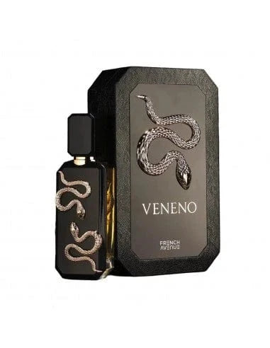 French Avenue Veneno Eau de Parfum 100 ml Unisex – Perfume Dulce Especiado con Tabaco, Canela y Vainilla –