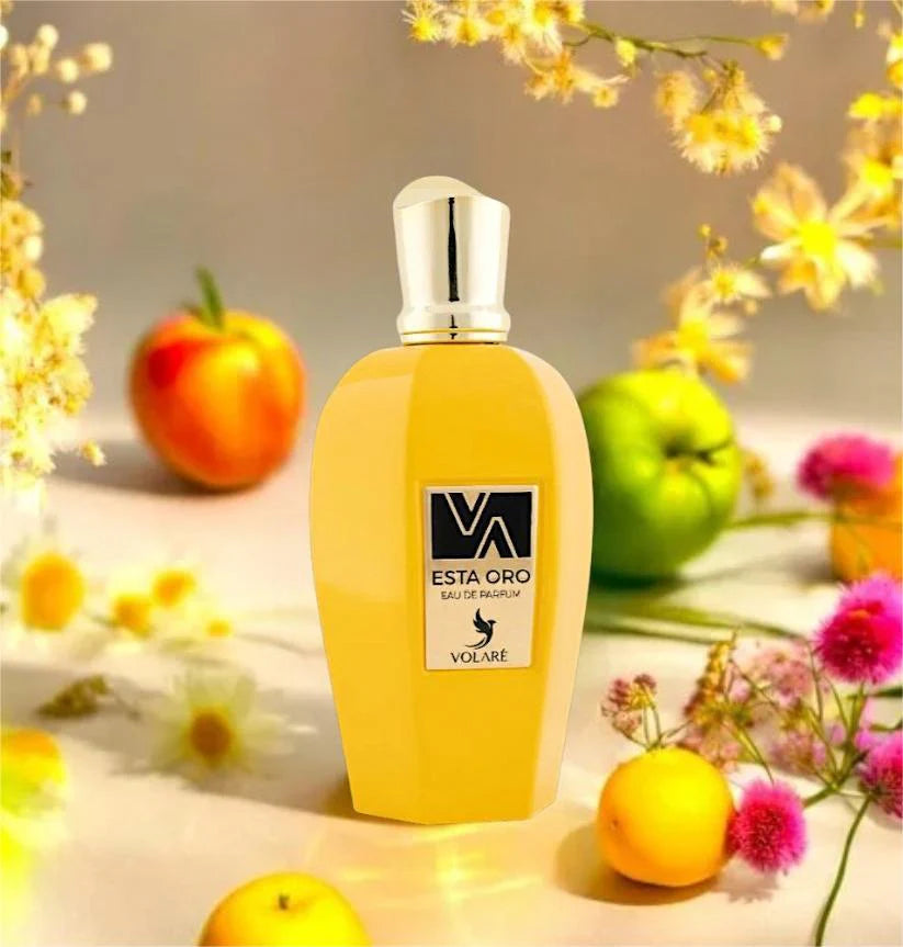 Volaré Esta Oro Eau de Parfum 100 ml – Perfume Cítrico Dulce Especiado Unisex