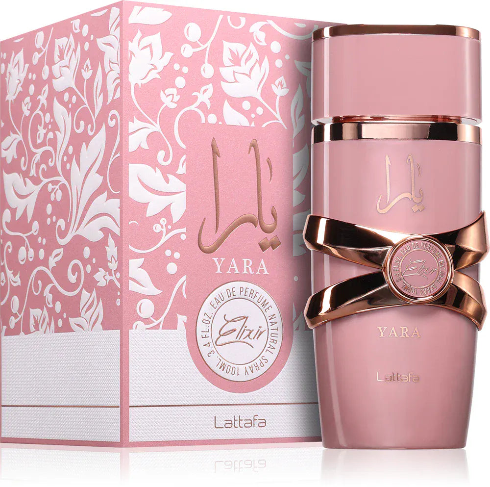 Yara Elixir Lattafa Eau de Parfum Mujer 100ml | Perfume Dulce, Cremoso